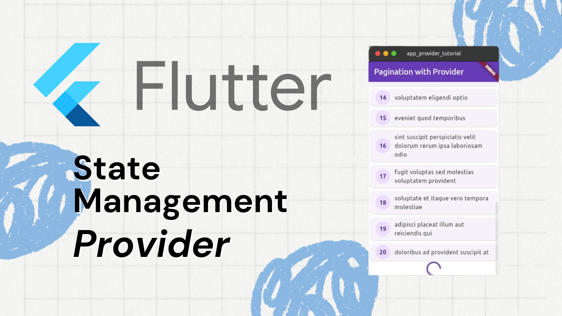 Flutter Provider Pagination